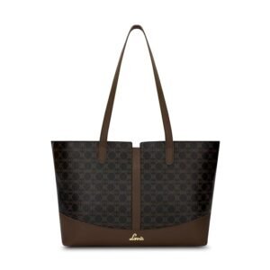 Lavie Women's Mono Freya Monogram Print Tote Bag for Women | Tote Bag for Work | Ladies purse | Stylish Shoulder Bag | Gift for Women