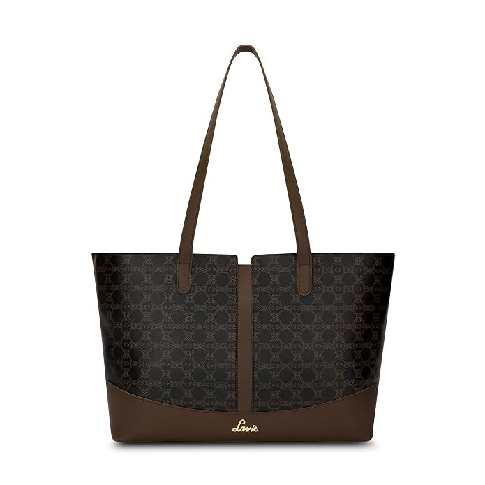 Lavie Women's Mono Freya Monogram Print Tote Bag for Women | Tote Bag for Work | Ladies purse | Stylish Shoulder Bag | Gift for Women